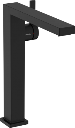 Смеситель для раковины Hansgrohe Tecturis E 240 Fine 73070670 матовый черный