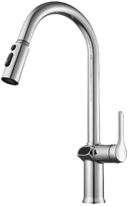 Смеситель для кухни ESKO K15 LED хром