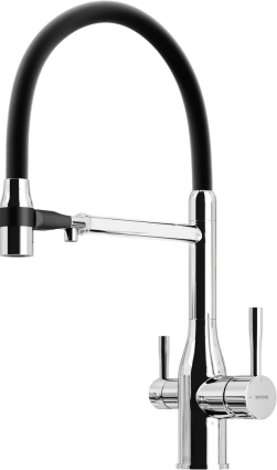 Смеситель для кухни Sancos Garda SC4009CH с гибким изливом, хром