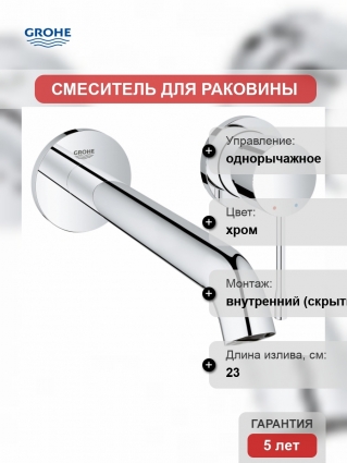 Смеситель Grohe Essence New для раковины