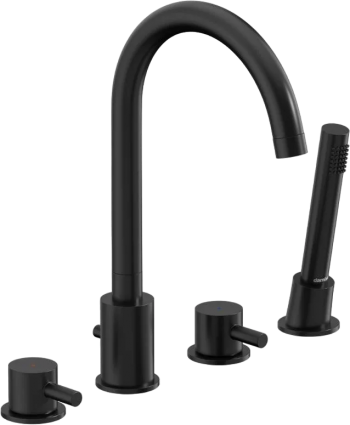 Смеситель на борт ванны Damixa Scandinavian Pure 360400300 черный