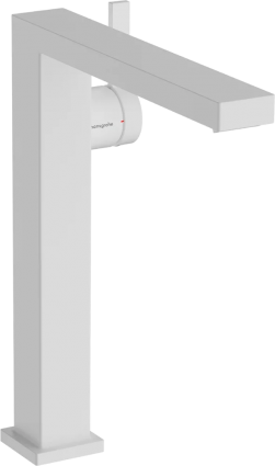 Смеситель для раковины Hansgrohe Tecturis E 240 Fine 73070700 матовый белый