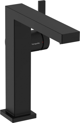 Смеситель для раковины Hansgrohe Tecturis E 150 Fine 73040670 матовый черный