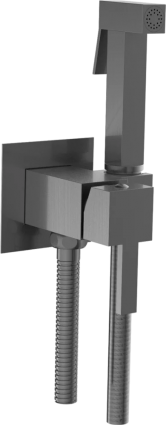 Гигиенический душ RGW Shower Panels SP-212Gr со смесителем, С ВНУТРЕННЕЙ ЧАСТЬЮ, серый