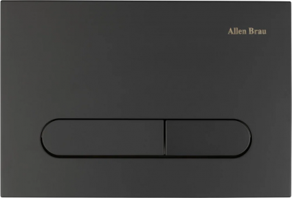 Кнопка смыва Allen Brau Project Color 9.2PR01.31 черная матовая