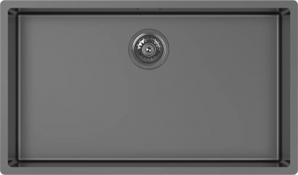 Мойка кухонная Kantera Cayman CAR725 BP(K) black pearl