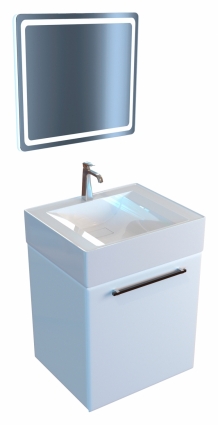 Мебель для ванной De Aqua Алоэ 60 белая