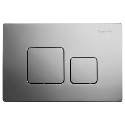 Кнопка смыва Aquanika Basic B-type 01.02.09 хром