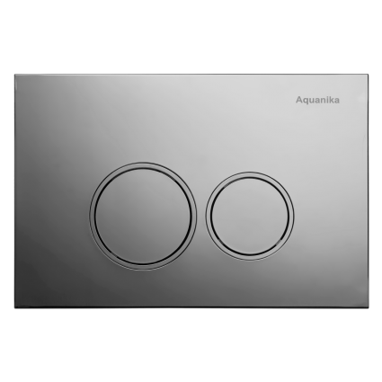 Кнопка смыва Aquanika Basic R-type 01.02.19 хром