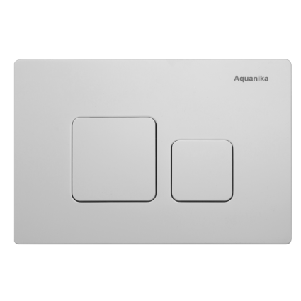Кнопка смыва Aquanika Basic B-type 01.02.22 белая