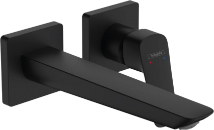 Смеситель для раковины Hansgrohe Logis Fine 71256670 матовый черный