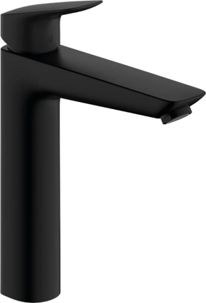Смеситель для раковины Hansgrohe Logis 71090670 матовый черный