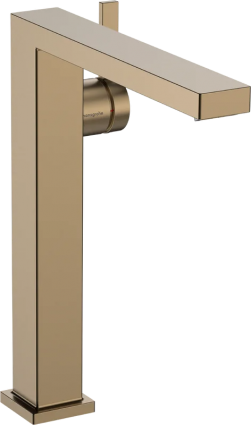 Смеситель для раковины Hansgrohe Tecturis E 240 Fine 73070140 шлифованная бронза