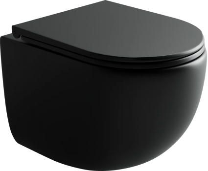 Унитаз подвесной Ceramica Nova UP Rimless CN4007MB черный матовый