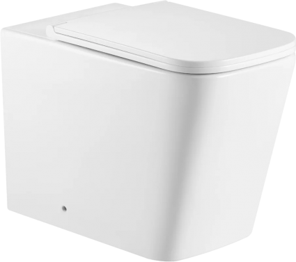 Унитаз приставной SantiLine SL-5021T безободковый, с микролифтом