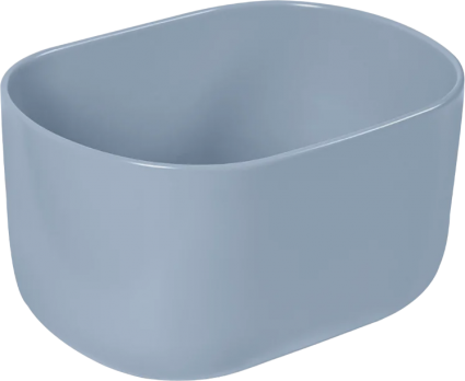 Раковина SantiLine SL-1113BM голубая матовая