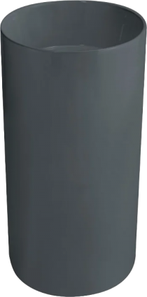 Раковина SantiLine SL-4014MG серая матовая