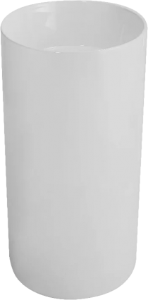 Раковина SantiLine SL-4014 белая глянцевая