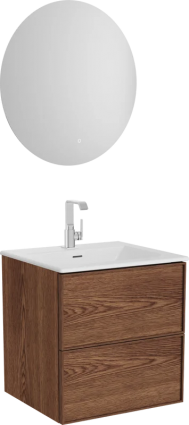 Мебель для ванной комнаты VitrA Metropole Edge 60 ореховое дерево
