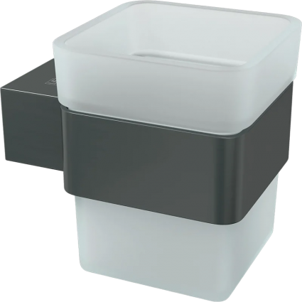 Стакан Lemark Smooth line 9736015 графит