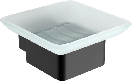 Мыльница Lemark Smooth line 9742017 черный