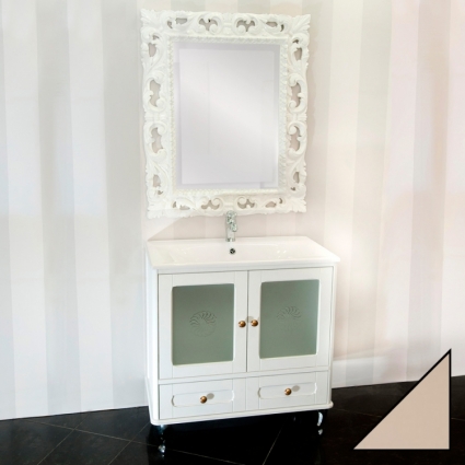 Мебель для ванной Caprigo Chiaro 80 ivory