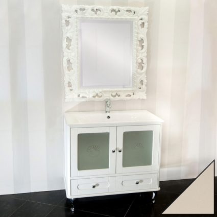Мебель для ванной Caprigo Chiaro 90 ivory