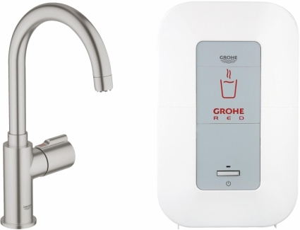 Кран Grohe Red Mono 30085DC0 с водонагревателем