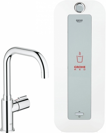 Кран Grohe Red Mono 30157000 с водонагревателем