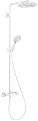 Душевая стойка Hansgrohe Raindance Select S Showerpipe 240 27633700 матовый белый