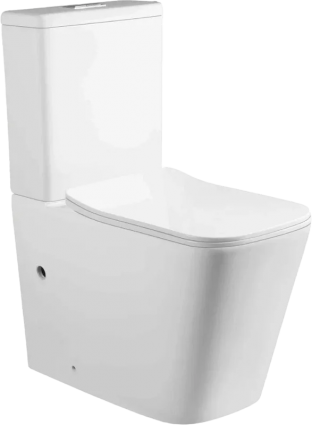 Унитаз-компакт CeruttiSPA Maiella CT10314 безободковый, с микролифтом