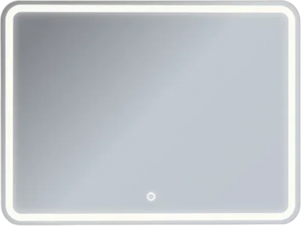 Зеркало Emmy Моника 250658 120х80, белое, с LED-подсветкой