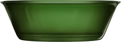 Ванна из полиэфирной смолы Abber Kristall AT9707 Emerald 170x75 см, отдельностоящая, овальная, с донным клапаном, зеленая