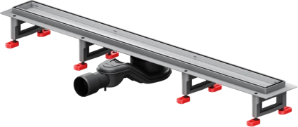 Душевой трап (лоток) Am.Pm MasterFlow Tile 80 см, сталь матовая