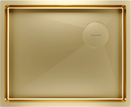 Мойка кухонная Paulmark Next-Skew PM885444-BG брашированное золото