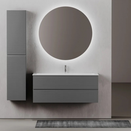Мебель для ванной комнаты Sancos Folk 120 grey soft