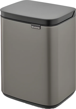 Мусорное ведро Brabantia Bo 222504 4 л, платиновое