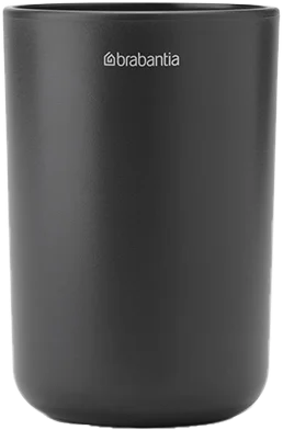 Стакан Brabantia ReNew 280283 для зубных щеток, темно-серый