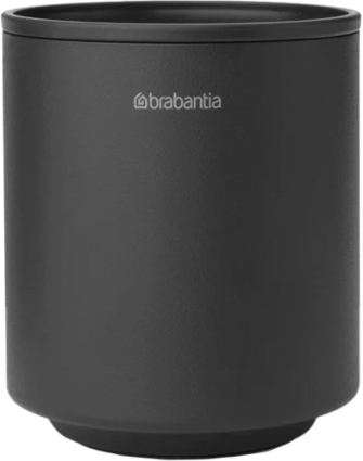 Стакан Brabantia MindSet 303241 для зубных щеток, графит