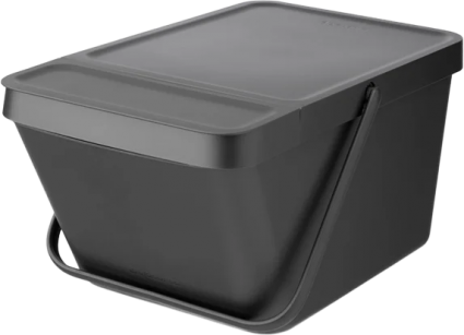 Мусорное ведро Brabantia Sort&Go 277726 20 л, серое