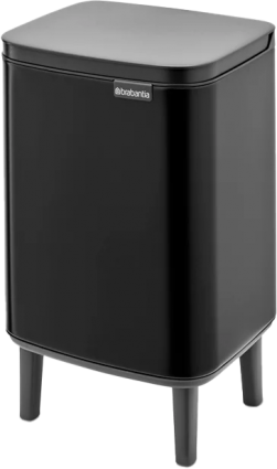 Мусорное ведро Brabantia Bo Hi 227141 7 л, матовое черное