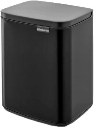 Мусорное ведро Brabantia Bo 222900 7 л, матовое черное