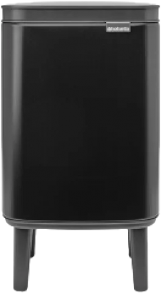 Мусорное ведро Brabantia Bo Hi 227028 4 л, матовое черное