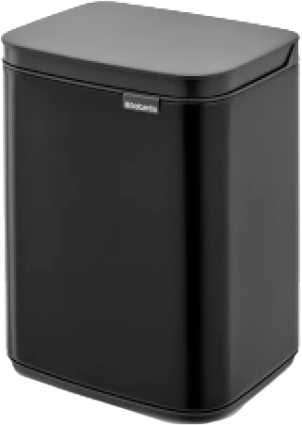 Мусорное ведро Brabantia Bo 222481 4 л, черное матовое