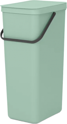 Мусорное ведро Brabantia Sort&Go 212826 40 л, мятно-голубое