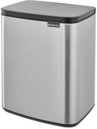 Мусорное ведро Brabantia Bo 230486 12 л, матовая сталь
