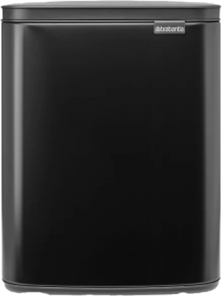 Мусорное ведро Brabantia Bo 230363 12 л, матовый черный