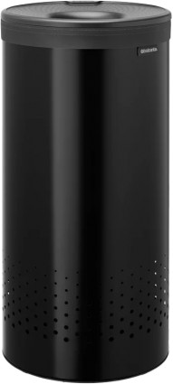 Корзина для белья Brabantia 242342 матовая черная