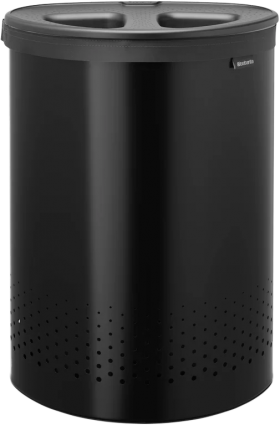 Корзина для белья Brabantia 242366 матовая черная