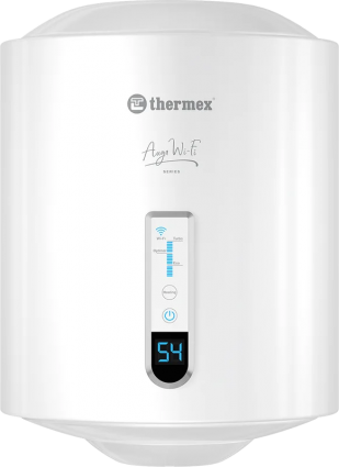 Накопительный водонагреватель Thermex Auga 111391 30 V Slim Wi-Fi